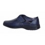 Pantofi barbati casual din piele naturala, calapod lat - Model GKR24 Bleumarin